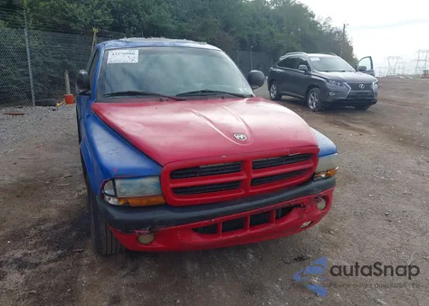2000 Dodge Dakota Slt/Sport из США, поврежденный, VIN 1B7GL22X3YS703250